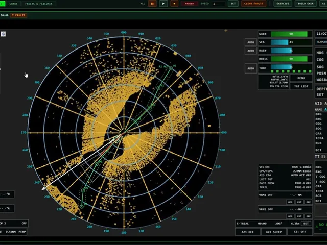 Radar / ARPA simulator